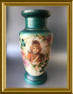 Antieke opaline glazen vaas, Antiek en Kunst, Ophalen of Verzenden