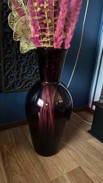 Te koop; grote paarse vaas, Huis en Inrichting, Ophalen, Overige kleuren, 50 tot 75 cm, Glas