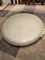 Hapjes verdeelschaal, Ophalen of Verzenden, Gebruikt, Wit, Schaal