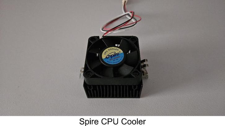Vintage CPU Coolers, werkend en gereinigd, Computers en Software, Computerkoelers, Gebruikt, Luchtkoeling, Verzenden