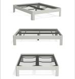 ZGAN, in topstaat, Auping Auronde 160x200 + gratis matras, Huis en Inrichting, Ophalen, Verstelbaar, Wit, Tweepersoons