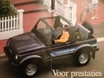 Brochure Suzuki Samurai uit 1989, Ophalen of Verzenden, Zo goed als nieuw, Overige merken