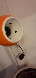 Vintage Space Age Wandlampje Oranje, Space Age, Gebruikt, Onbekend, Ophalen of Verzenden