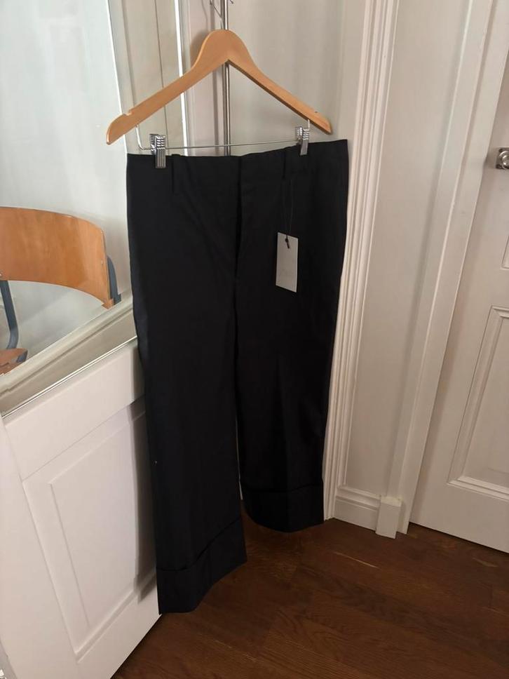 Zara chino pantalon, zwarte barrell broek, maat L, Kleding | Dames, Broeken en Pantalons, Nieuw, Maat 42/44 (L), Zwart, Lang, Ophalen of Verzenden
