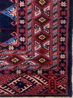 Tapijt versleten handgeknoopt  wollen Afghaanse Bokhara, Huis en Inrichting, Stoffering | Tapijten en Kleden, Gebruikt, Overige kleuren