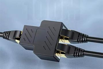 Netwerk Adapter 1 naar 2 aansluitingen beschikbaar voor biedingen