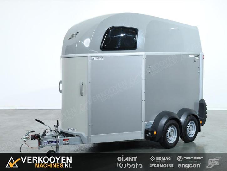 2025 Ifor Williams HBEco 506 Paardentrailer 2-paards (zilver, Dieren en Toebehoren, Paarden en Pony's | Trailers en Aanhangwagens