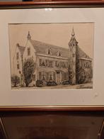 Pentekening Kasteel De Oliphant, Rotterdam, Ophalen of Verzenden