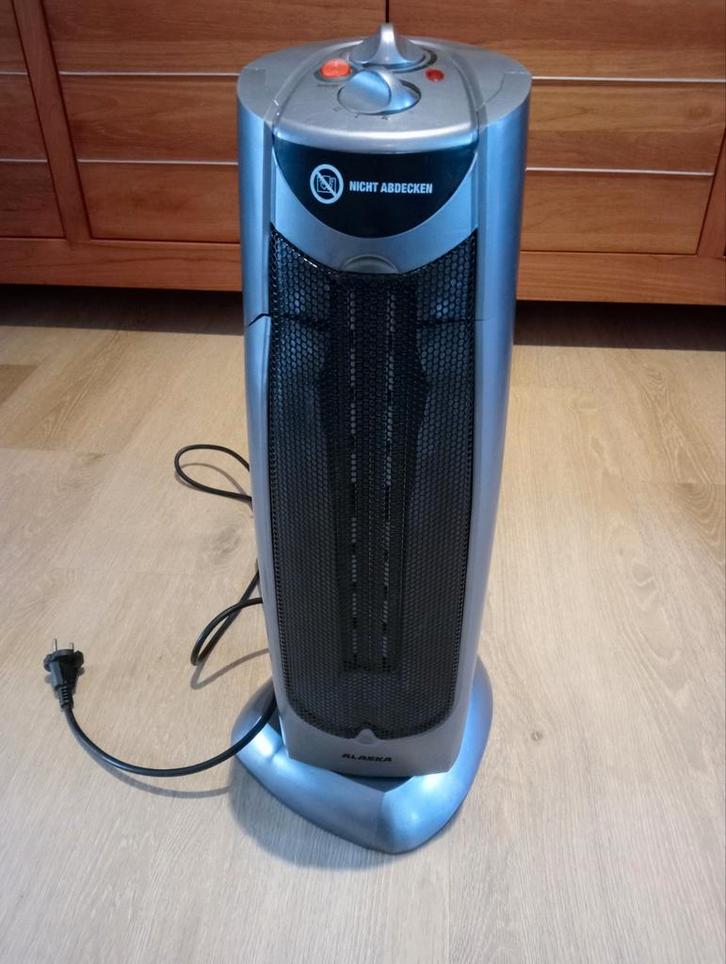 Electrische kachel en ventilator, Huis en Inrichting, Kachels, Zo goed als nieuw, Vrijstaand, Overige soorten, Elektrisch, Ophalen