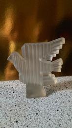 Gesatineerd glazen vogel sculptuur - 1965, Antiek en Kunst, Antiek | Glas en Kristal, Ophalen of Verzenden