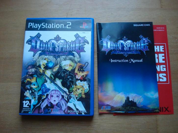 Odin Sphere ps2, Spelcomputers en Games, Games | Sony PlayStation 2, Zo goed als nieuw, Racen en Vliegen, 1 speler, Vanaf 3 jaar