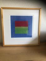 Lithografie Amaina titel “Windows” Gesigneerd (IKEA) 1999, Antiek en Kunst, Kunst | Litho's en Zeefdrukken, Ophalen of Verzenden