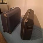 2 Samsonite koffers - gebruikt, goede staat, Wieltjes, Gebruikt, 50 tot 60 cm, Hard kunststof