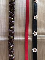 3x Riemen 102cm lengte samen voor €3, Kleding | Dames, Riemen en Ceinturen, Ophalen of Verzenden, Zo goed als nieuw, 100 cm of meer