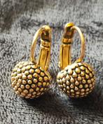 Z.g.a.n. Una ligna Paris oorbellen goudkleur, Sieraden, Tassen en Uiterlijk, Oorbellen, Ophalen of Verzenden, Zo goed als nieuw