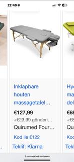 Mintgroene Massage Bed, Ophalen of Verzenden, Zo goed als nieuw