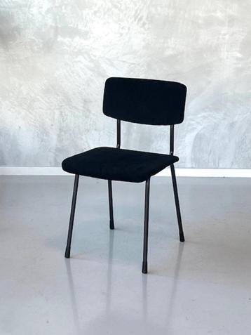 Gispen 1231 eettafelstoel vintage design eetkamerstoel zwart beschikbaar voor biedingen