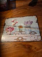 2 metalen wandborden., Antiek en Kunst, Ophalen of Verzenden