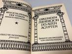 Urkunden zur religion des alten Agypten 1915 hardcover, Antiek en Kunst, Ophalen of Verzenden
