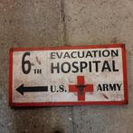 U.S.ARMY EVACUATION HOSPITAL, Ophalen of Verzenden, Landmacht, Amerika, Embleem of Badge
