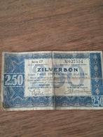 Zilverbon 2,50, Postzegels en Munten, Bankbiljetten | Nederland, Ophalen