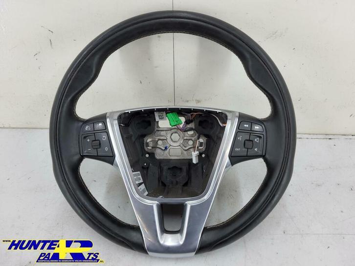 Stuurwiel leder Volvo V60 I Hybrid ('10-'18) 34167400b, Auto-onderdelen, Besturing, Volvo, Gebruikt, Ophalen of Verzenden