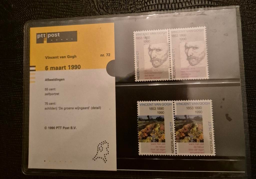 Vincent van Gogh postzegels 1990, Ophalen of Verzenden