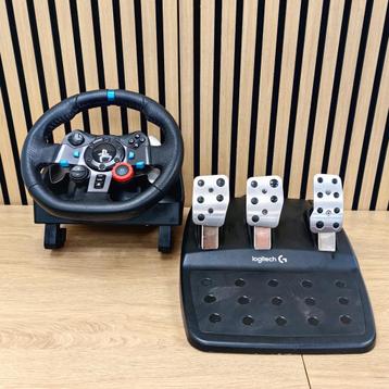 Logitech G29 Driving Force Stuurwiel + Gaspedaal | Zwart - I beschikbaar voor biedingen