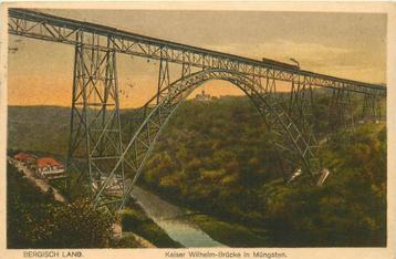 (701-307-023) Bergisches Land Kaiser Wilhelm Brucke beschikbaar voor biedingen