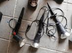4 Tuinspots - 80W & LED, Kunststof, Gebruikt, Waterbestendig, Ophalen of Verzenden