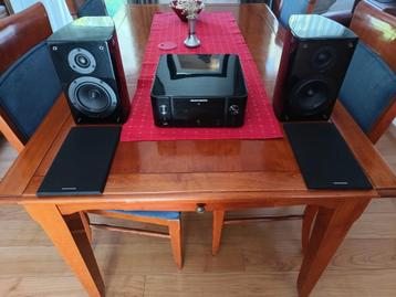Marantz m-cr610 2.1 versterker, tuner, cd-speler, speakers beschikbaar voor biedingen