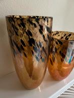 Colmore glazen vazen terra/zwart, Ophalen, Overige kleuren, Minder dan 50 cm, Glas