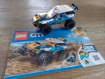 Lego city 60218, woestijn rallywagen