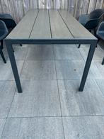 Tuintafel 205 x 90 maderup jysk, Tuin en Terras, Ophalen, Gebruikt, Rechthoekig, Aluminium