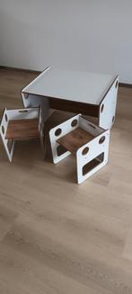 Montessori kindertafel/set, Kinderen en Baby's, Ophalen, Gebruikt, Tafel(s) en Stoel(en)