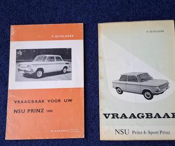 Vraagbaak  NSU Prinz 2 verschillende exemplaren beschikbaar voor biedingen