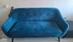 Blauwe 2.5 zits bank, 150 tot 200 cm, Tweepersoons, 75 tot 100 cm, Ophalen of Verzenden