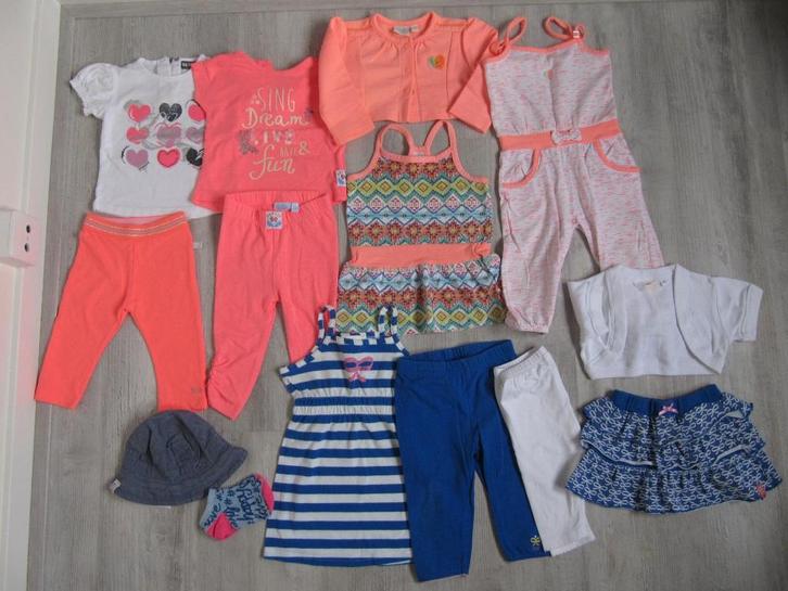 Kledingpakket 74 meisje, Kinderen en Baby's, Babykleding | Baby-kledingpakketten, Gebruikt, Maat 74, Ophalen of Verzenden