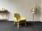 Normann Copenhagen Era Lounge Chair geel bij TheReSales, Huis en Inrichting, Fauteuils, Hout, Minder dan 75 cm, Ophalen of Verzenden