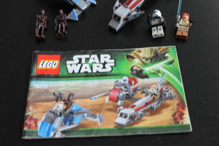 lego star wars barc speeder 75012, Kinderen en Baby's, Speelgoed | Duplo en Lego, Zo goed als nieuw, Lego, Complete set, Ophalen of Verzenden
