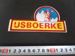 sticker logo ijs IJSBOERKE, Ophalen, Zo goed als nieuw, Bedrijf of Vereniging