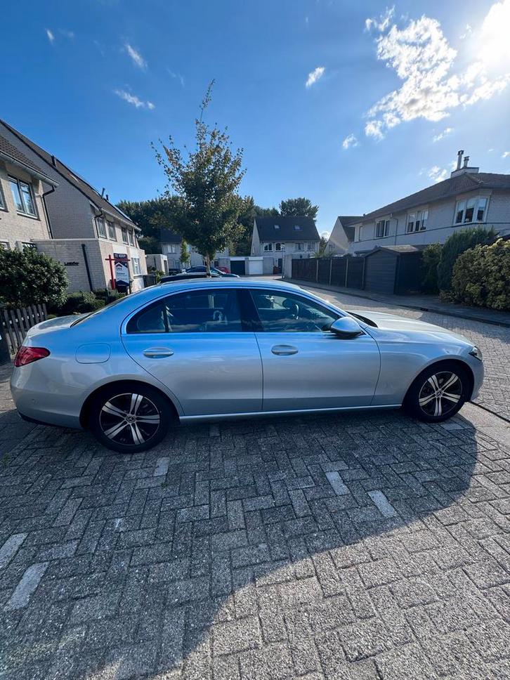 Mercedes-Benz C-Klasse C180 170pk 9G-TRONIC 2022 Grijs, Auto's, Mercedes-Benz, Particulier, C-Klasse, Achteruitrijcamera, Airbags