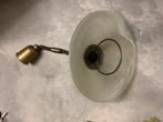 Hanglamp melkglas, Huis en Inrichting, Lampen | Hanglampen, Ophalen, Gebruikt, Glas, Minder dan 50 cm