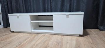 Tv-meubel, hoogglans wit, 160x42x45 cm beschikbaar voor biedingen