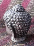 Origineel oud Oosters brons hoofd van Boeddha 16,5 cm., Antiek en Kunst, Ophalen of Verzenden