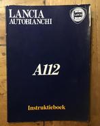 Instruktieboek Lancia/autobianchi A112  LX/Abarth/junior, Ophalen of Verzenden