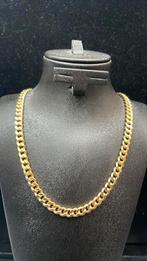 14 k gouden gourmet ketting 21,7 gram 60 cm, Sieraden, Tassen en Uiterlijk, Nieuw, Goud, Goud, Ophalen of Verzenden