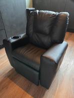 Kinder Relaxfauteuil Zwart met Bekerhouder, Ophalen, Minder dan 75 cm, Zo goed als nieuw, Modern