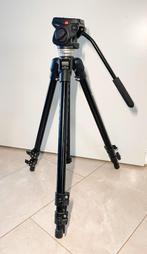 Manfrotto 144B statief Met Manfrotto 701HDV Kop, Audio, Tv en Foto, Fotografie | Statieven en Balhoofden, N, N, Zo goed als nieuw