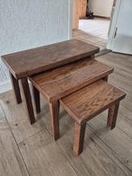 bijzettafel set van 3, Ophalen, Gebruikt